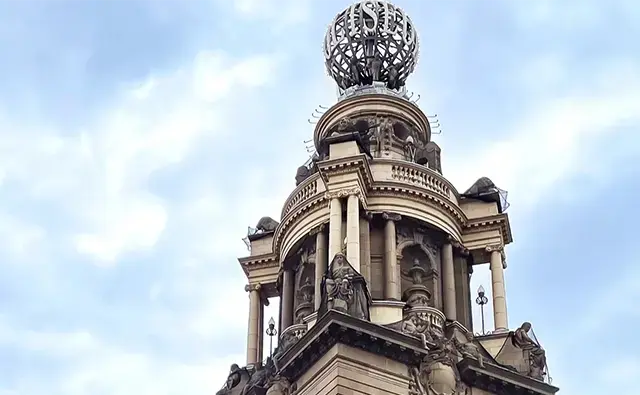 The English National Opera building, based in London.